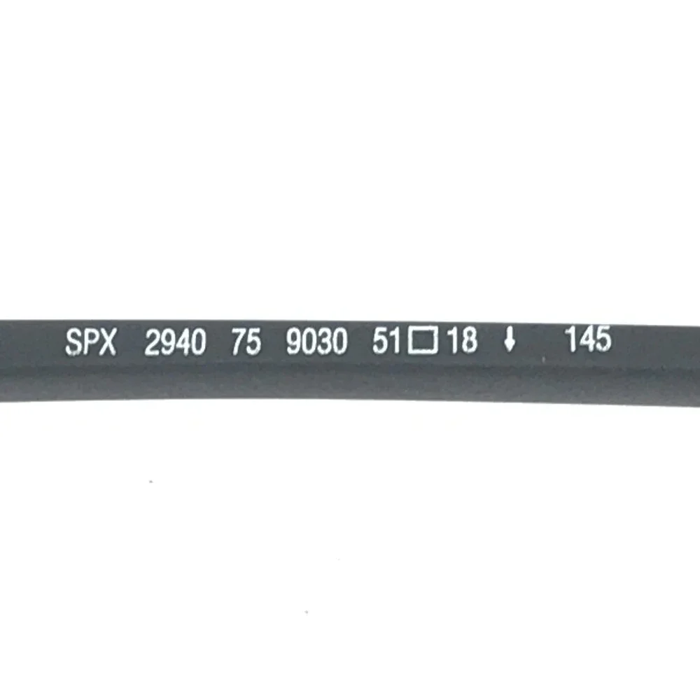 Silhouette Eyeglasses Frames SPX 2940 75 9030 Illusion Matte Black 51-18-145